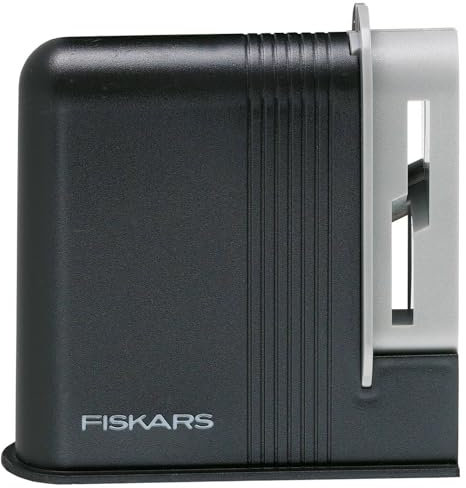 Fiskars Clip-Sharp Scissors Sharpener, Total Length: 4 cm, plastic, 1000812