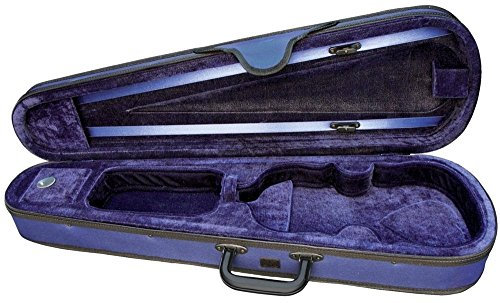 PURE GEWA Astuccio sagomati per viola CVA 03 per lunghezza corpo 33,0 cm blu scuro