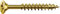 SPAX Universalschraube, 3,5 x 50 mm, 500 Stück, Kreuzschlitz Z2, Senkkopf, Teilgewinde, 4CUT, YELLOX, 0291020350505
