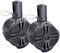 Power Acoustik MWT‐80T Boitier tour de réveil et système de haut-parleur en titane 20,3 cm 750 W