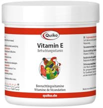 Quiko Vitamin E 140g - Ergänzungsfutter für Kanarien, Sittiche und Ziervögel