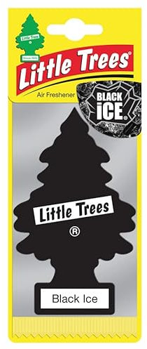 CAR FRESHNER CORP Black Ice Paper Air Freshener 6 Pack - Citrus Scent