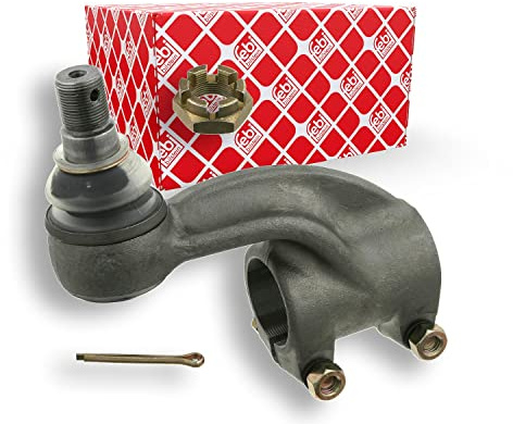 febi bilstein 18713 Spurstangenendstück mit Kronenmutter und Splint, 1 Stück