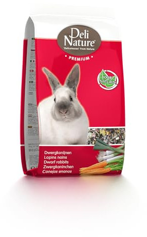 DELINATURE Mixtura Premium para Conejos Enanos
