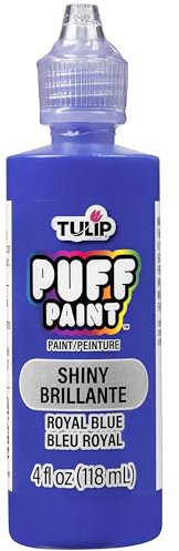 Tulip Dimensional Fabric Paint 4oz Slick Royal Blue, 118 ml (Pack of 1)