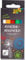 folia 390509 - Kreidemarker 5er Set, 5 Farben sortiert, Strichstärke ca. 1 - 2 mm, deckende Flüssigkreide auf Wasserbasis