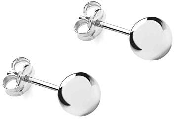CARISSIMA Damen-Ohrstecker Spanisch Bolzen 9 Karat 375 Weißgold 5.55.0583
