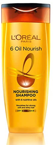 L'Oreal Paris 6 Oil Nourish Shampoo Scalp And Hair, 175Ml