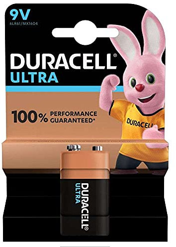 Duracell - 9V Batteria, confezione da 1