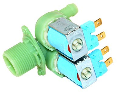 Beko 2901250100 Waschmaschinenzubehör/UpM/Original Ersatz-Doppelmagnet Füllventil für Ihre Waschmaschine/Doppelmagnet