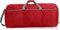 Amazon Basics Extra Große Reisetasche (98L), Sport- und Ausrüstungstasche mit Mehreren Reißverschlusstaschen, Leichtes und Langlebiges Nylon-Material, 23kg Gewichtskapazität, Rot, 82 x 43 x 43 cm