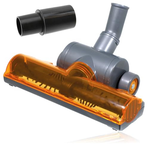 SPARES2GO Turbo Brush Head Compatible with Russell Hobbs 35mm Vacuum Cleaner Floor Turbine Tool