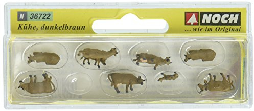 Noch 36722 Cows Dark Brown Landscape Modelling