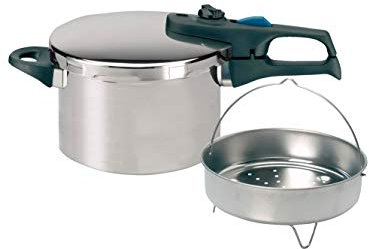 Elo 99276 Schnellkochtopf / 6 L / Edelstahl, 24 cm
