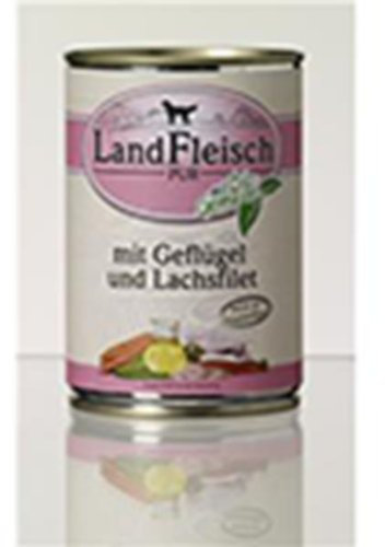 Landfleisch Pur Geflügel Lachsfilet | 12x 400g