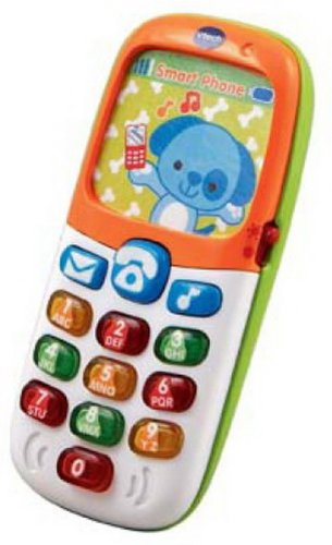 VTech Tierchen Lernhandy Niedliches Lerntelefon mit bunten Zahlentasten, Liedern und Melodien Für Kinder von 9-36 Monaten