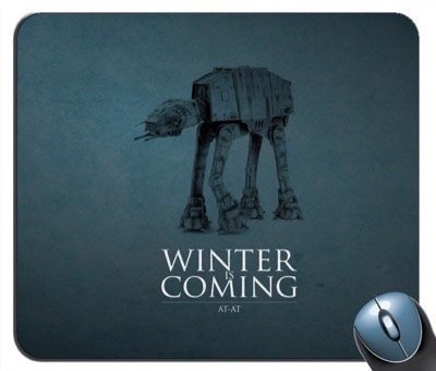 Star Wars Winter Is Coming Game of Thrones Mouse Pad