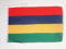 AZ FLAG - Drapeau Maurice - 45x30 cm - Pavillon Mauricien 100% Polyester avec Deux Cordelettes - 20g