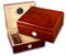 Lifestyle-Ambiente Walnut-Finish Humidor V-380