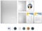 5 Stück 3-teilige Bewerbungsmappen Esclusiva® Exzellent in Silber mit 2 Klemmschienen // in 1A-Premium-Qualität mit hochwertiger Flach-Prägung „BEWERBUNG“ // Produkt-Design von Mario Lemani