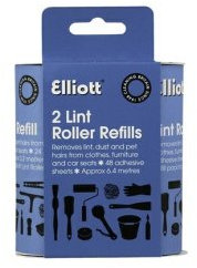 Elliott Lint Roller Refill 2pack EL3200206