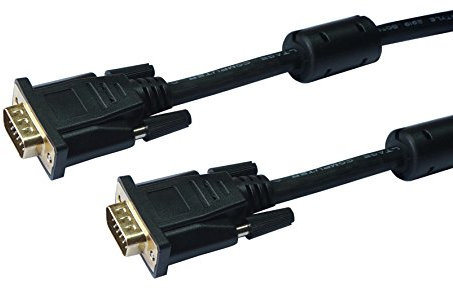 Lineaire XPCHD166A Câble VGA HD15 mâle 0,50 m Noir