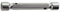 FACOM 97.12X13 97.12X13-LLAVE TUBO Doble FORJADA 12X13MM