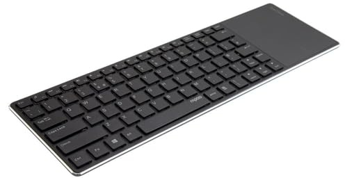 Rapoo E2800P 5GHz Wireless Ultra-slim Multimedia Keyboard Black UK Layout
