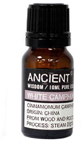 Ancient Wisdom 10 ml White Camphor Pure Essential Oil