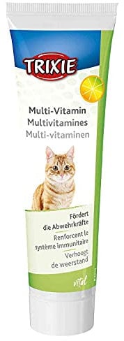 TRIXIE Multivitaminas en Pasta para Gatos, 100 g, Gato