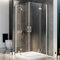 Idralite Box Doccia 70x90 CM H190 Trasparente MOD. Flip Anta + Anta AP. Battente