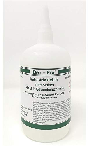 Ber-Fix 1000g Füllstoff Set XL Schweißnaht Kleber aus Berlin aus Industriekleber und Granulat 2k Kleber extra stark Metall Kunststoff PVC ABS PLA