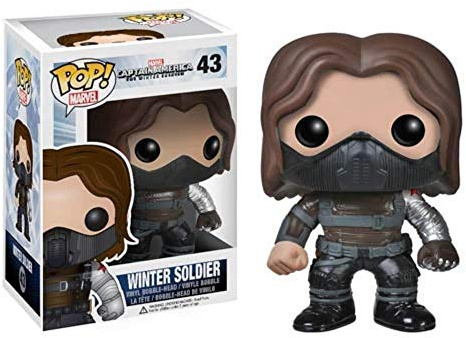 POP Funko Heroes: Captain America Movie 2 - Soldier Unmask Action Figure