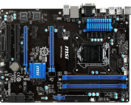MSI H97 PC Mate - Placa Base (4ª y 5ª generación Intel Core, Intel Pentium, Celeron, Socket 1150, ATX)