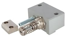 RIEGLER 106380-455.33-M Einstellbare Endlage, Stoßdämpfer, Kolbenstangenl.Zyl. Kolben-Ø32, 1Stk