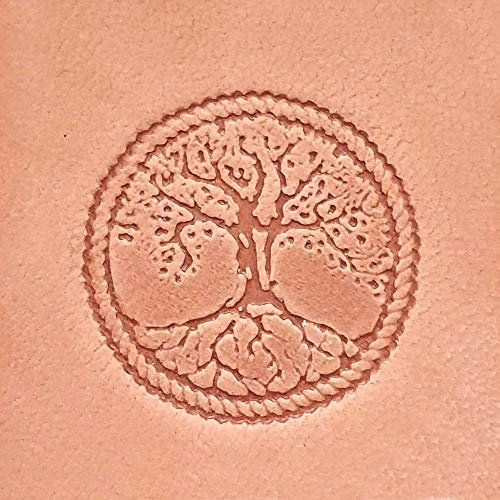 Tandy Leather Tree of Life Craftool 3-d Stamp Item #8686-00 by