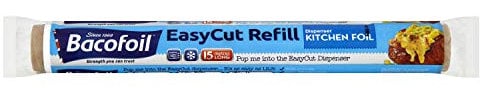 Baco Easy Cut Refill Kitchen Foil 300mm, 15m