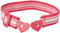 Playshoes Mädchen Elastik-Gürtel Herz-clip Ringel 601231, 18 - Pink, 74-110
