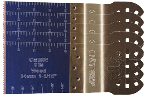 CMT ORANGE TOOLS OMM05-X5-34MM LANGLEBIGER TAUCH- UND BÜNDIGSCHNITT IM HOLZ