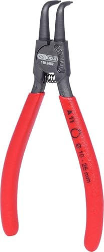 KS Tools 119.2052 Aussen-Sicherungszangen, abgewinkelt, 12-25 mm