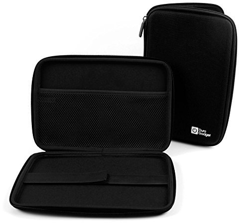 DURAGADGET Black Rigid Protective Case - Compatible with Samsung Galaxy Tab Active 3 | Galaxy Tab Active 2 & Galaxy Tab Active