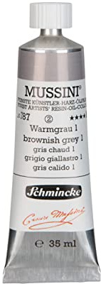 Schmincke Mussini Oils Brownish Grey 1 35ml Tube Series 2