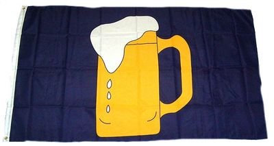 Fahne / Flagge Bierkrug Bier NEU 150 x 250 cm Flaggen