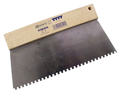 Connex Zahnspachtel 250mm Z. C1 4,0x4,00mm
