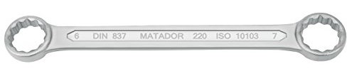 MATADOR Doppelringschlüssel, 6 x 7 mm, 0220 0607