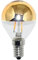 NCC-Licht LED Filament Tropfen Glühbirne 2W = 25W E14 Kopfspiegel gold warmweiß 2700K KVG