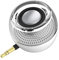 Leadsound Mini Portable Speaker, 3W Line-In Speaker with 250mAh Battery, Black, Plug and Play for iPhone, iPad, iPod, Tablet, Computer, Full Money Back Guarantee