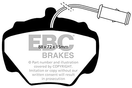 EBC Brakes DP4663R Yellow stuff Brake Pads