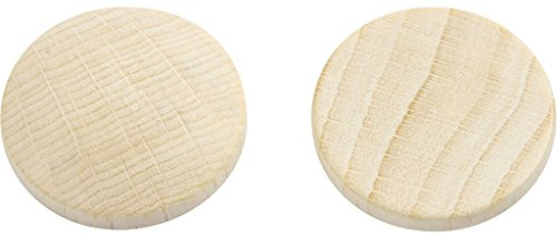 Holzknöpfe, D: 25 mm, Porzellan, Beere, 150 Stück