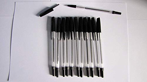 Black Ballpoint Pens (Pack of 500)